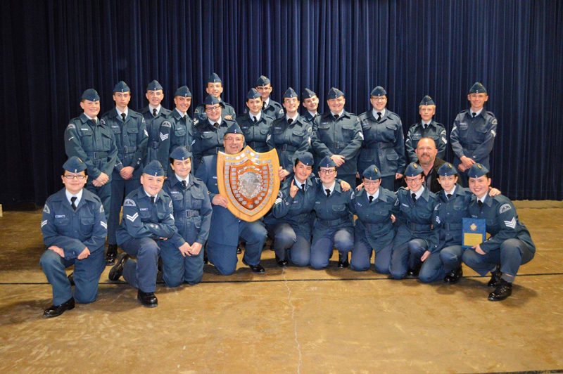 5 Cyclone Air Cadets take first in drill competition