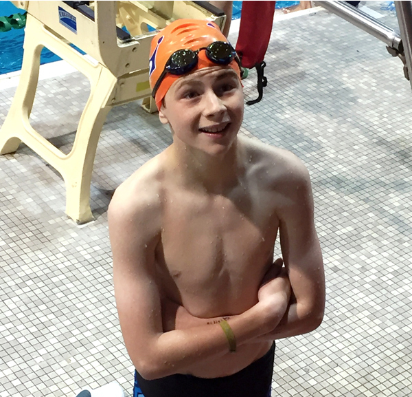 Local Russell swimmer qualifies for Regionals