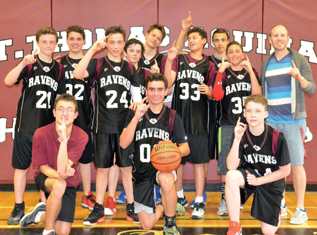 Ravens’ Intermediate Boys’ and Girls’ basketball win PRSSAA championship