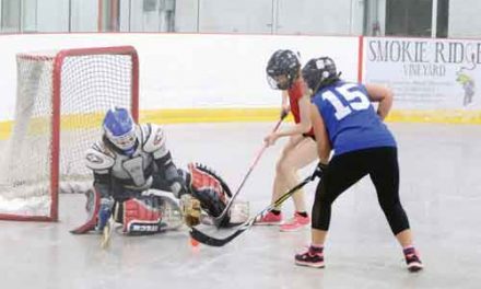 Blue lead the pack in the CWBHL