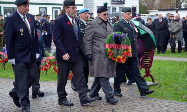 Remembrance Day services begin
