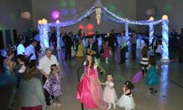 A night for princesses and proud fathers