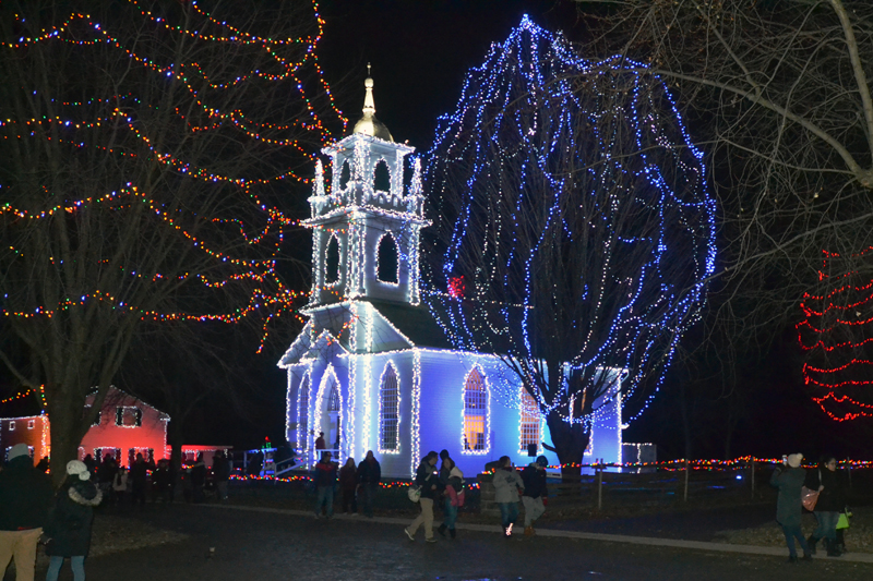 Upper Canada Village lights up for the holiday season