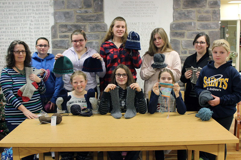 Knit Wits Hold 4-H Achievement Night