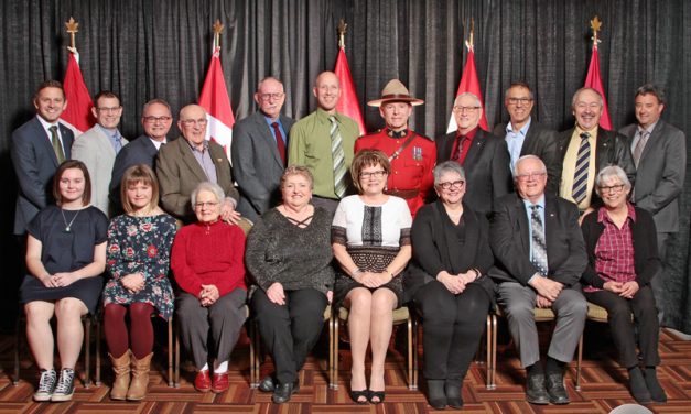 Local recipients of GPR Sesquicentennial Award