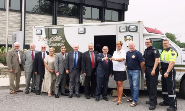 Prescott Russell donates ambulance to FWB Canada