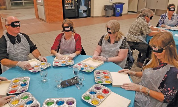 Art in the Dark shines a light on DeafBlind services