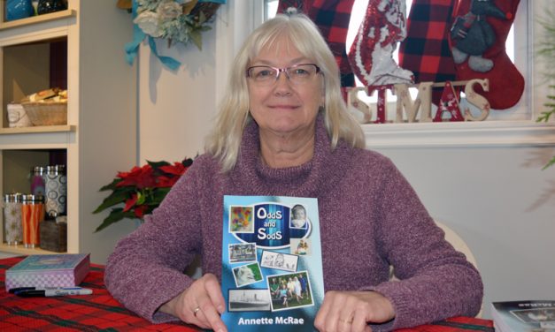 Local author writes first book