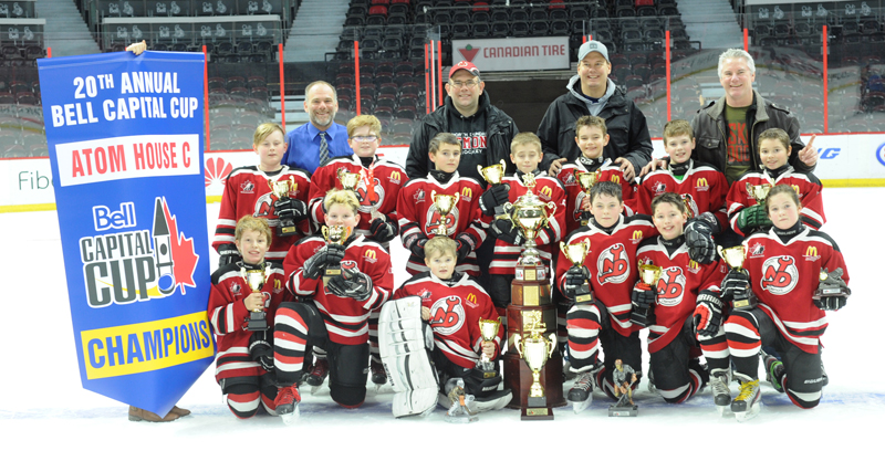North Dundas Atom C1 team becomes 2018 Bell Capital Cup champs