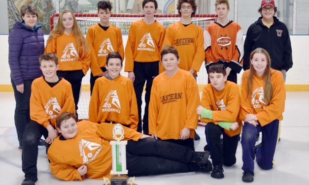 Finch Youth Broomball Tournament draws huge crowd