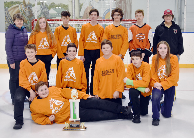 Finch Youth Broomball Tournament draws huge crowd