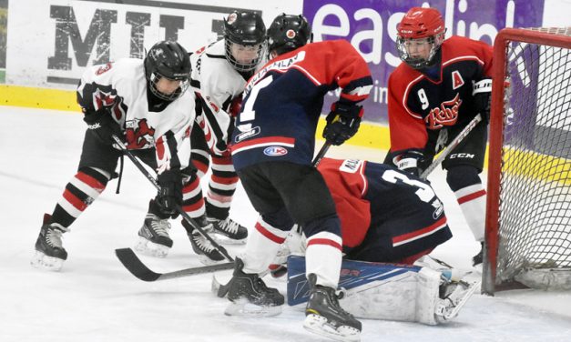 Peewee B Rep Demons hang on to second place