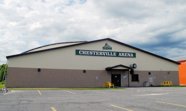 Ailing Chesterville arena compressor gets some TLC