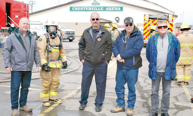 North Dundas firefighters train together in Chesterville
