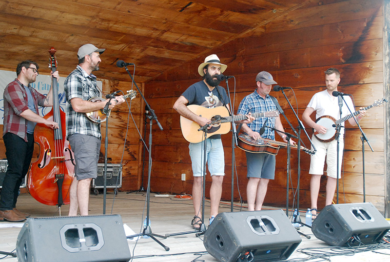 Ten bands for the 10th anniversary of the Galop Canada Bluegrass Festival