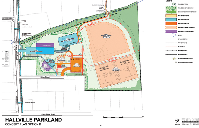 Hallville residents have first look at planned community park