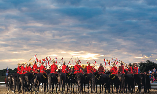 Russell Lions Club welcomes RCMP Musical Ride to Russell Fair Grounds