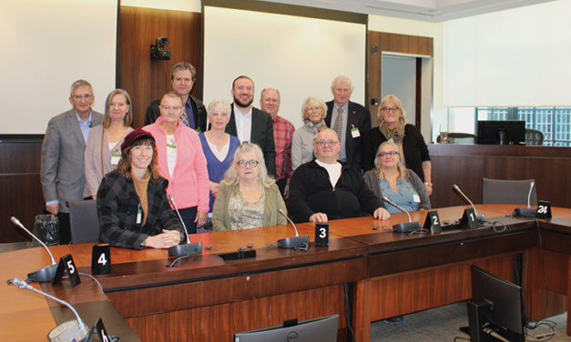 Chesterville Rotary Club members visit Parliament in Ottawa and the Canadian Senate